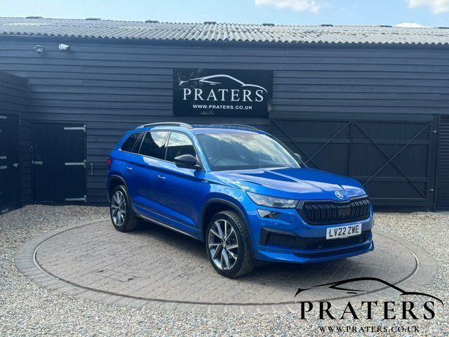Skoda Kodiaq Tsi Act Sportline Suv Blue
