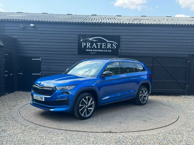Skoda Kodiaq Tsi Act Sportline Suv Blue #2