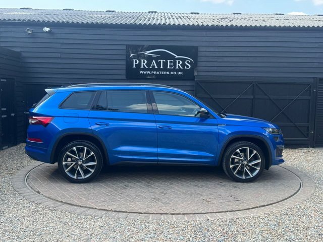 Skoda Kodiaq Tsi Act Sportline Suv Blue #5