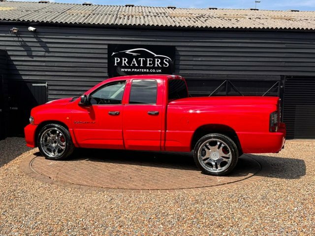 Dodge RAM 8.3 Litre Viper Engine Red #4