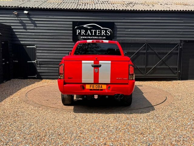 Dodge RAM 8.3 Litre Viper Engine Red #2