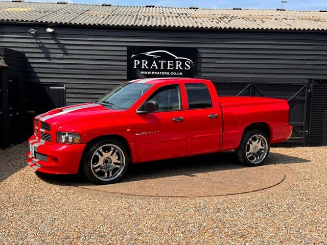 Dodge RAM 8.3 Litre Viper Engine Red