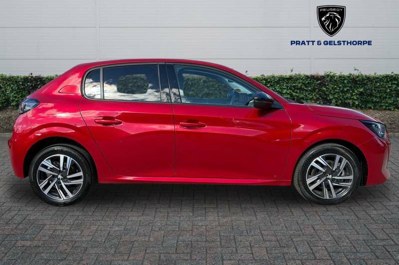 Peugeot 208 1.2 Puretech 100 Allure Premium Eat8 - 2023 Red #4