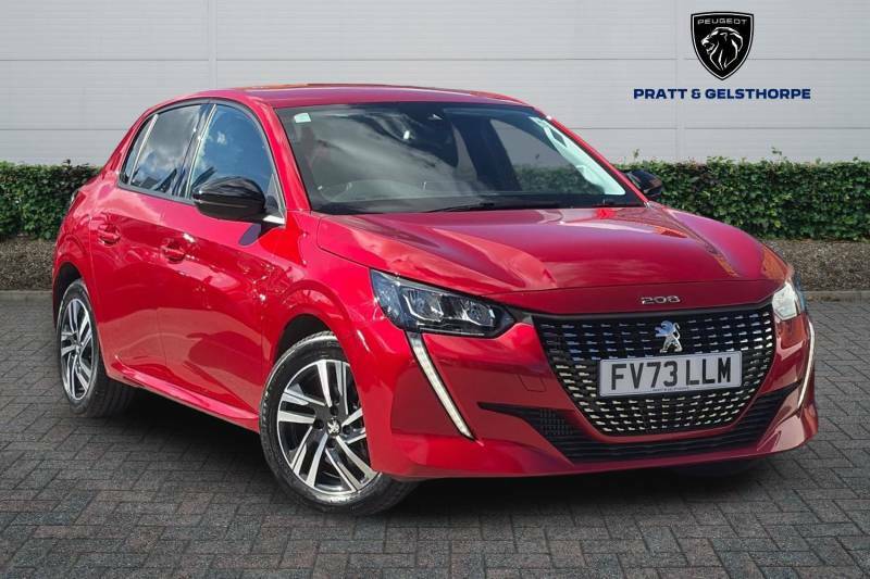 Peugeot 208 1.2 Puretech 100 Allure Premium Eat8 - 2023 Red