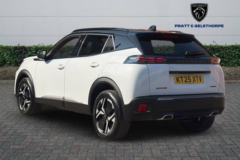 Peugeot 2008 1.2 Hybrid 145 Gt E-dsc6 - 2025 25 KT25XTV White #3