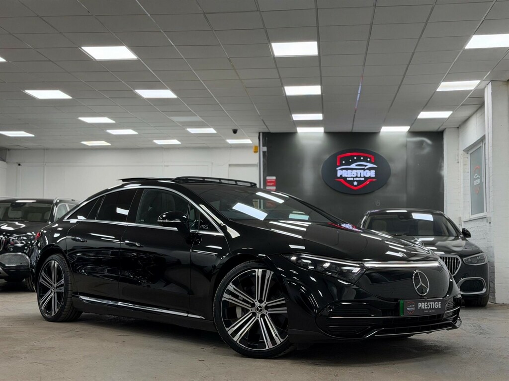 Mercedes-Benz EQS 450 108.4Kwh Exclusive Luxury Saloon Black