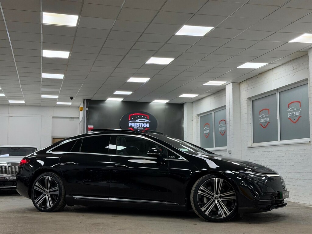 Mercedes-Benz EQS 450 108.4Kwh Exclusive Luxury Saloon Black #6