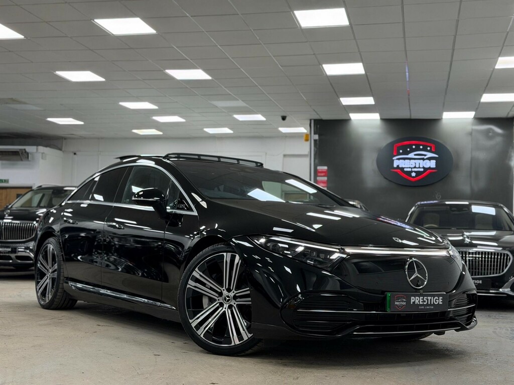 Mercedes-Benz EQS 450 108.4Kwh Exclusive Luxury Saloon Black #5
