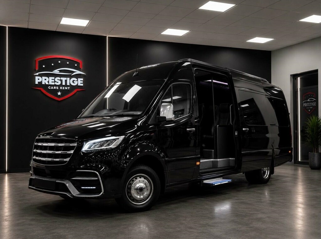 Mercedes-Benz Sprinter 2.0 519 Cdi Progressive G-tronic Rwd L3 H2 Euro 6 OE24NDD Black
