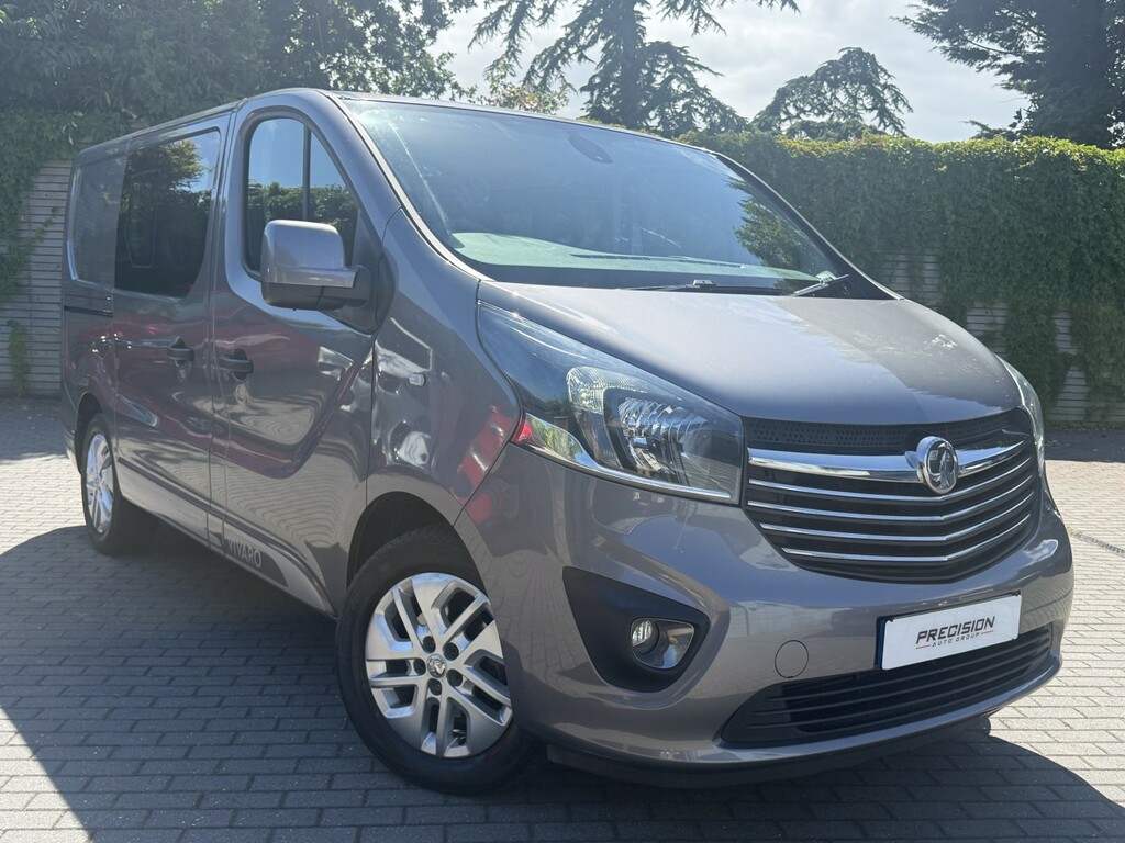 Vauxhall Vivaro Combi Van 1.6 Cdti 2900 Biturbo Ecotec Limited Edi Grey