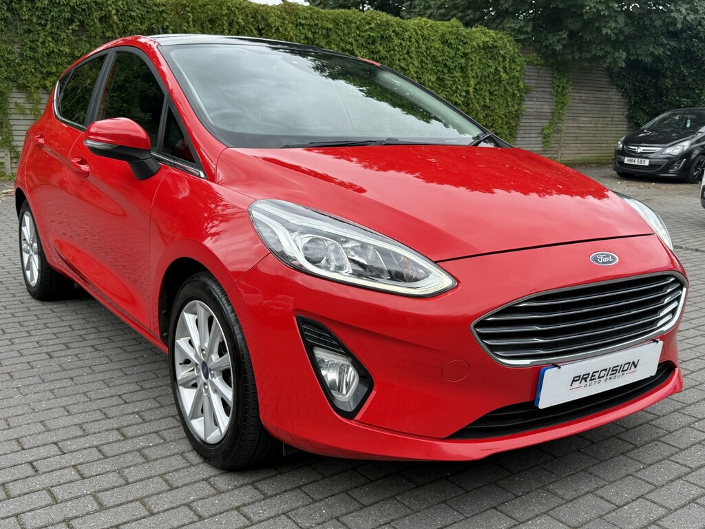 Ford Fiesta Hatchback 1.0 T Ecoboost Titanium X 201818 MA18VTM Red #3
