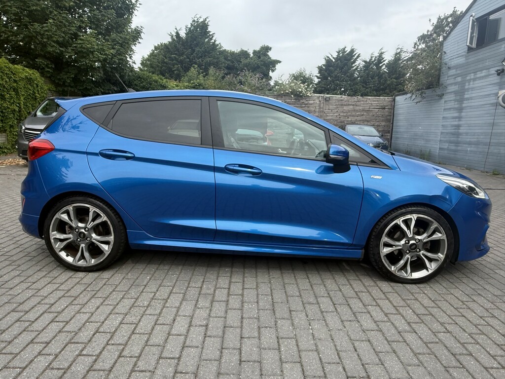 Ford Fiesta Hatchback 1.0 Fiesta St-line X Edition 1.0T GD70OTG Blue #4
