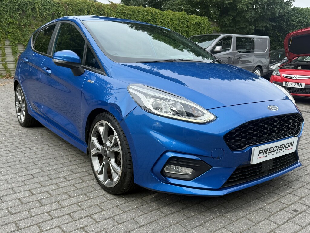 Ford Fiesta Hatchback 1.0 Fiesta St-line X Edition 1.0T GD70OTG Blue #3