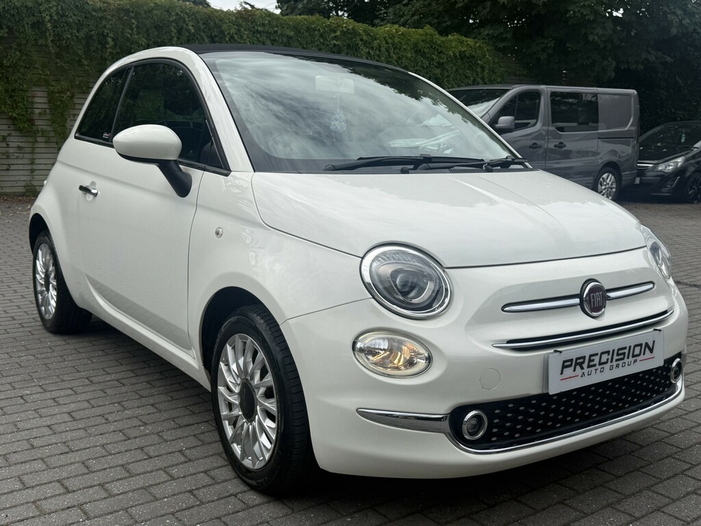 Fiat 500C 1.2 1.2 69Hp Lounge Convertible White #3