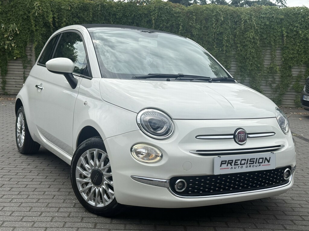 Fiat 500C 1.2 1.2 69Hp Lounge Convertible White