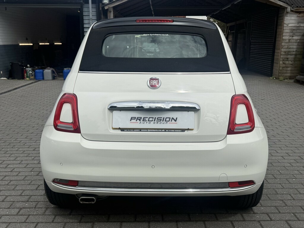 Fiat 500C 1.2 1.2 69Hp Lounge Convertible White #6