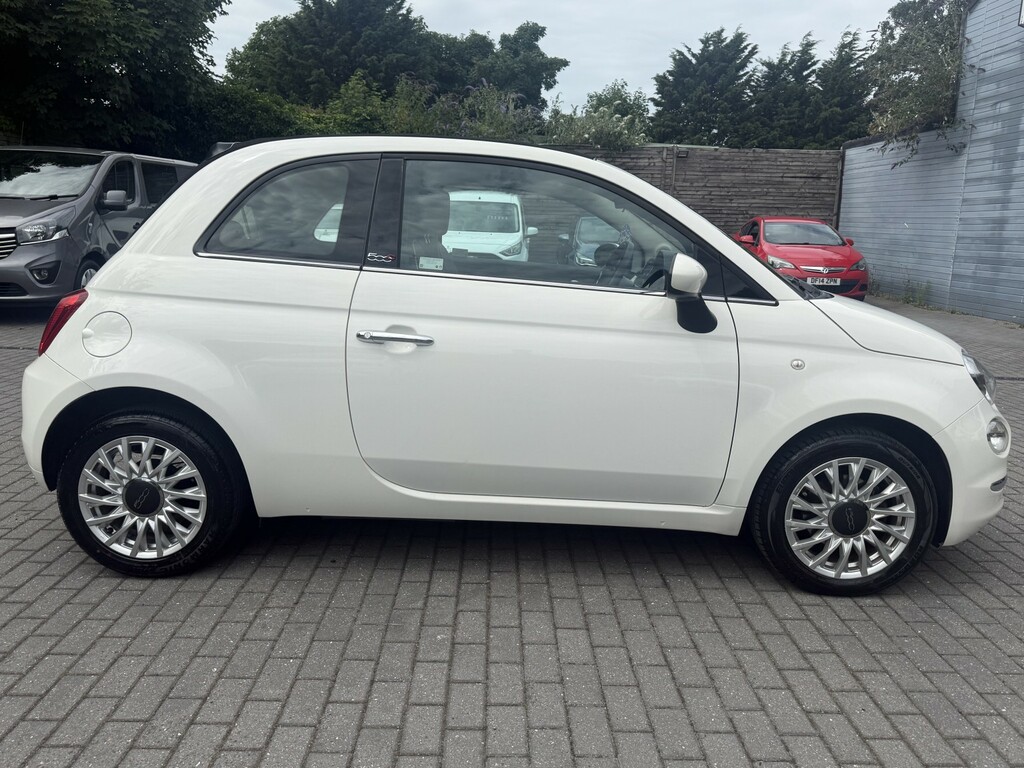 Fiat 500C 1.2 1.2 69Hp Lounge Convertible White #4
