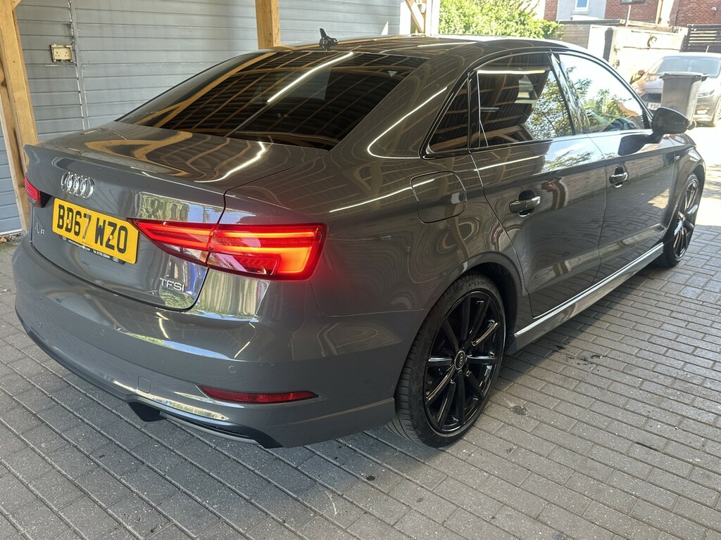 Audi A3 Saloon 1.5 Tfsi Cod Black Edition 201767 BD67WZO Grey #5