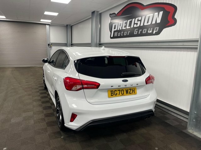 Ford Focus Ecoboost St-line X Euro BG70WZH White #6