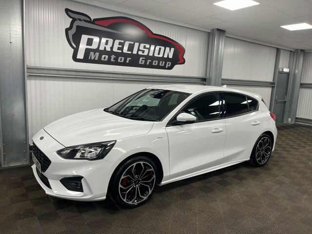 Ford Focus Ecoboost St-line X Euro BG70WZH White #5