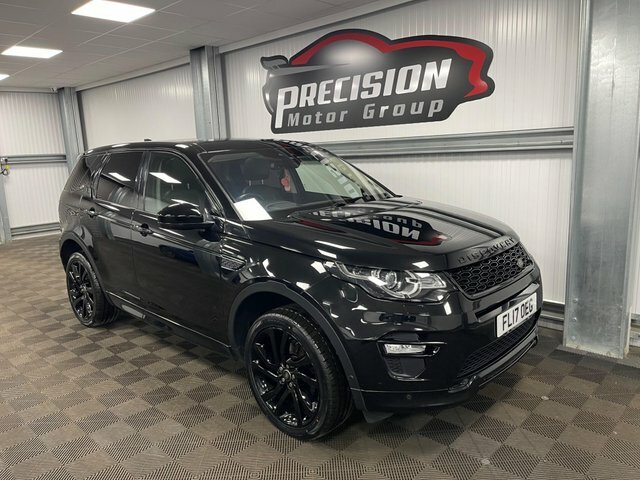 Land Rover Discovery Sport Td4 Hse Dynamic Lux FL17OEG Black #2