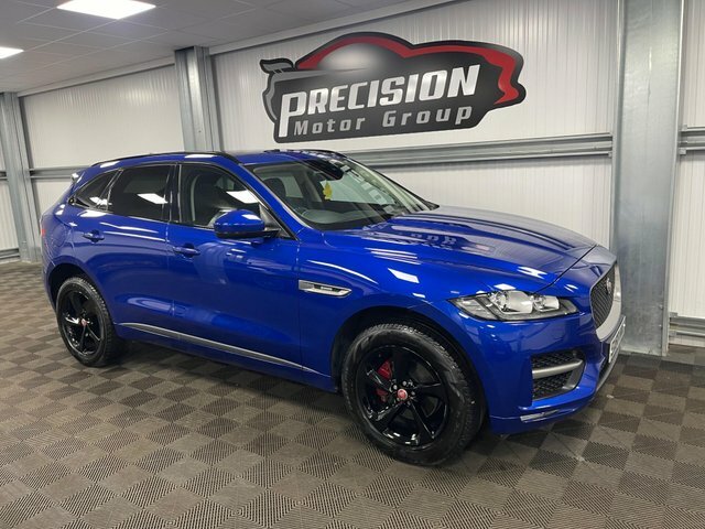 Jaguar F-Pace D180 R-sport Awd EX68NNC Blue #4