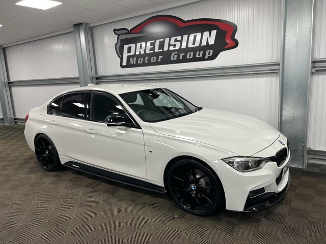 BMW 3 Series 320D M Sport White #3