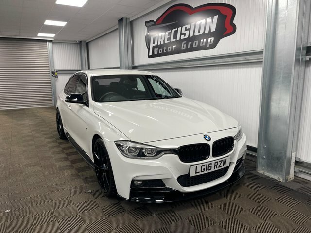 BMW 3 Series 320D M Sport White #2