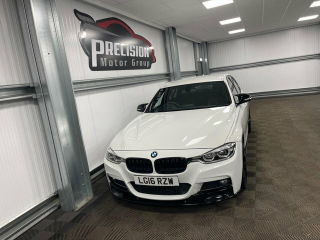 BMW 3 Series 320D M Sport White #4