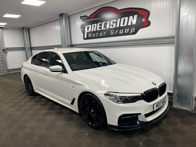 BMW 5 Series 520D M Sport White