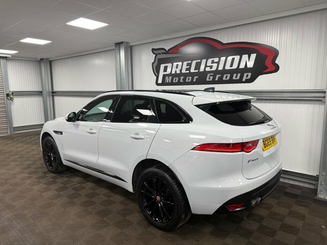 Jaguar F-Pace F-pace 2.0 D180 Portfolio Awd Euro 6 Ss Silver #11
