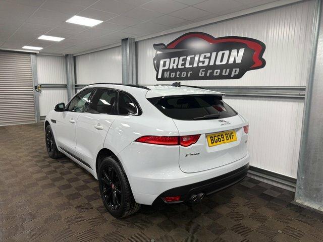 Jaguar F-Pace F-pace 2.0 D180 Portfolio Awd Euro 6 Ss Silver #12