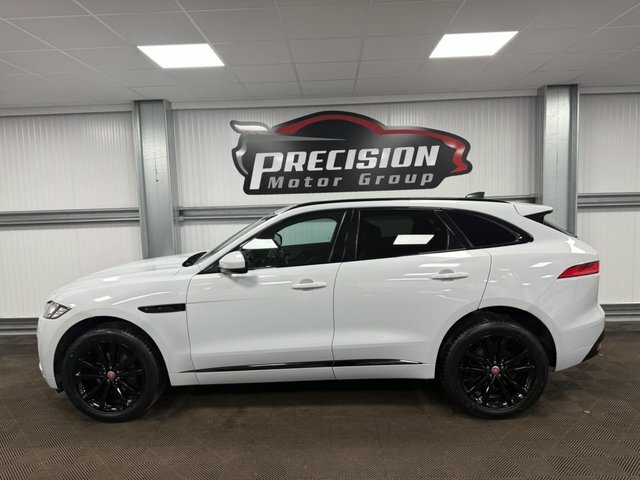 Jaguar F-Pace F-pace 2.0 D180 Portfolio Awd Euro 6 Ss Silver #17