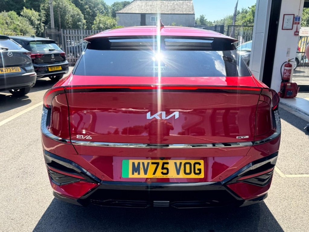 Kia EV6 Gt-line S MV75VOG Red #6