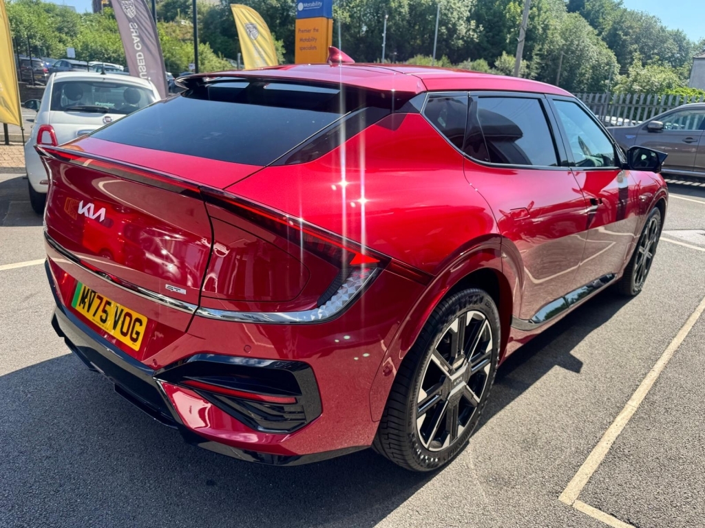 Kia EV6 Gt-line S MV75VOG Red #5