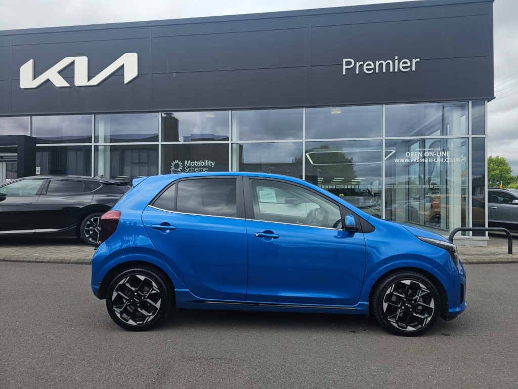 Kia Picanto 1.2 Gt-line S Blue #2