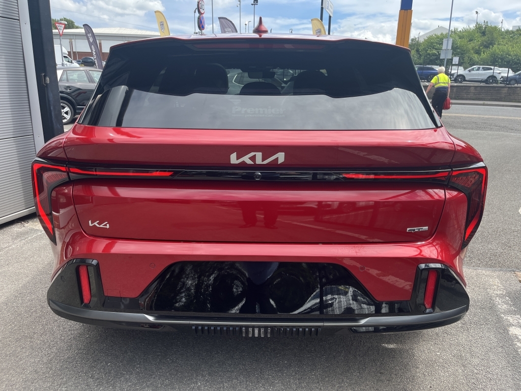 Kia K4 Hatchback Red #3
