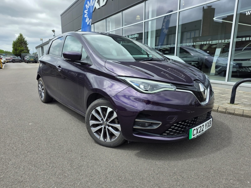Renault Zoe Gt Edition Purple