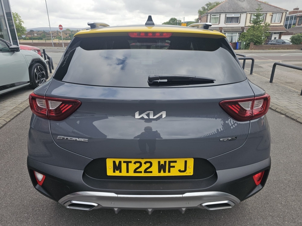 Kia Stonic 1.0 Gt-line S Isg Mhev MT22WFJ Grey #4