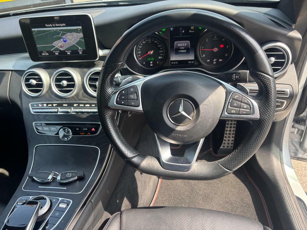 Mercedes-Benz C Class C220d Amg Line Premium Plus Black #33