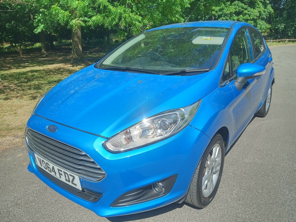 Ford Fiesta 1.0 T Ecoboost Zetec Blue