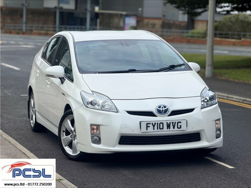 Toyota Prius 1.8 Vvt-h T Spirit Hatchback Hybrid Cvt White #3