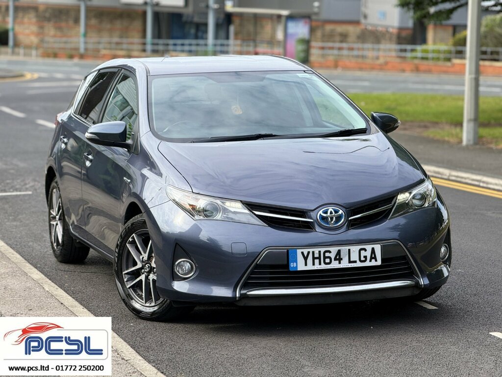 Toyota Auris 1.8 Vvt-h Icon Plus Hatchback Hybrid Cv Blue #3