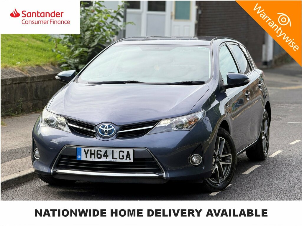 Toyota Auris 1.8 Vvt-h Icon Plus Hatchback Hybrid Cv Blue