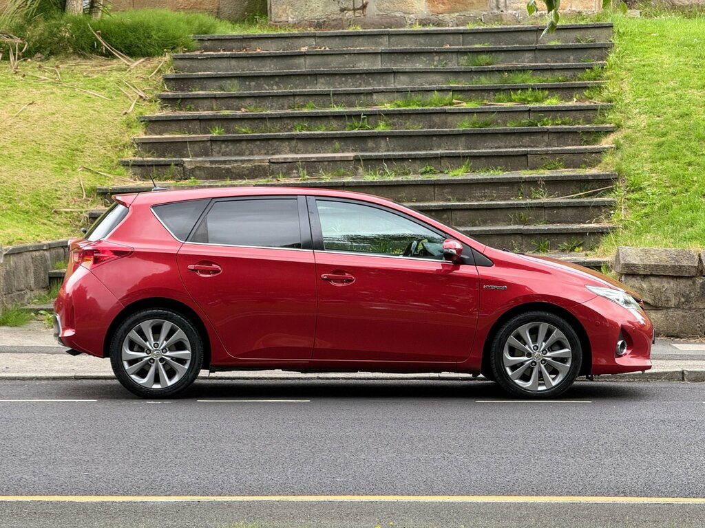 Toyota Auris 1.8 Vvt-h Excel Hatchback Hybrid Cvt Eu Red #5
