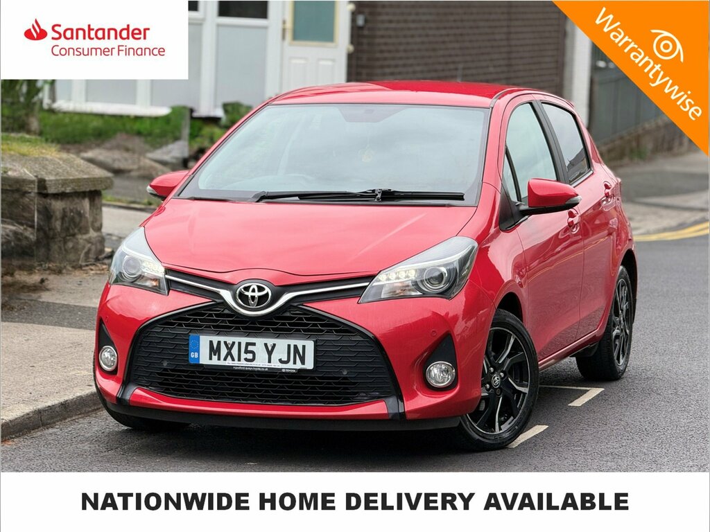 Toyota Yaris 1.33 Dual Vvt-i Sport Hatchback Red