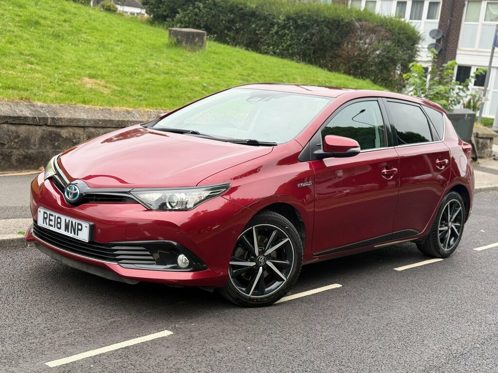 Toyota Auris 1.8 Vvt H Excel Hatchback Hybrid Cvt Grey #62