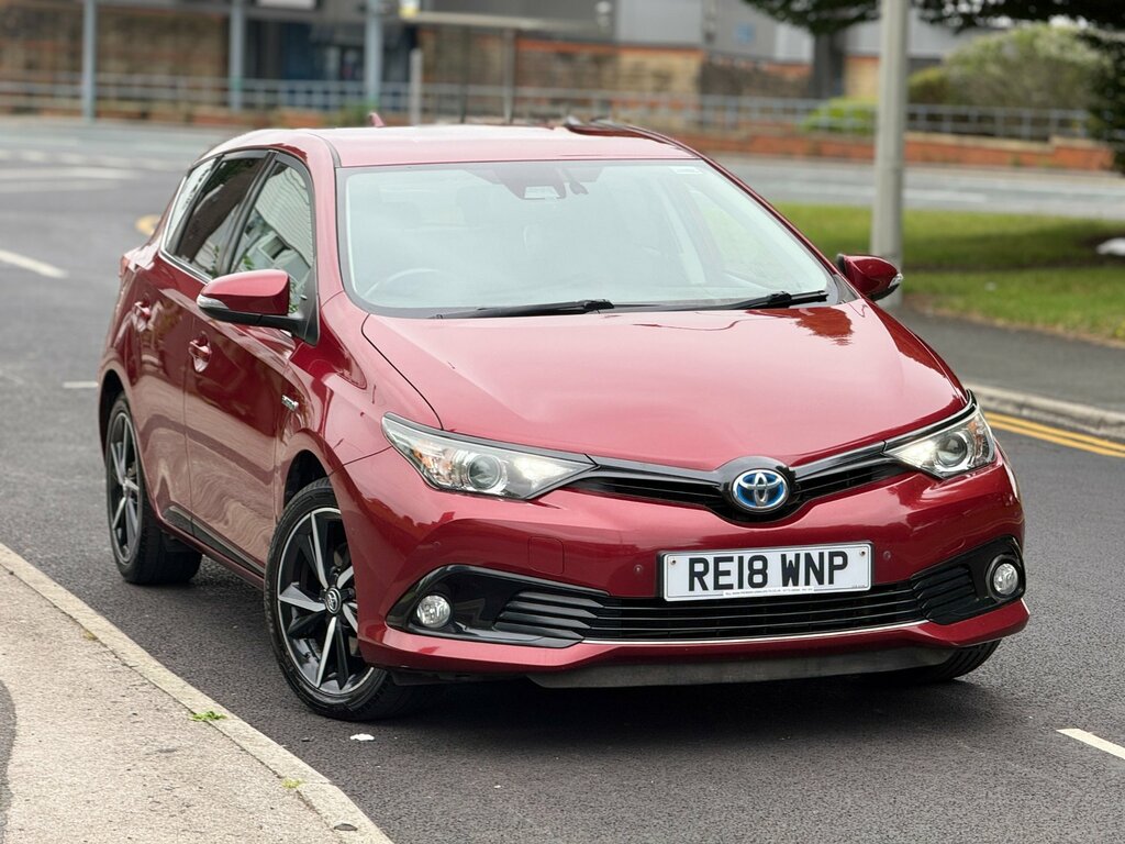 Toyota Auris 1.8 Vvt H Excel Hatchback Hybrid Cvt Grey #66