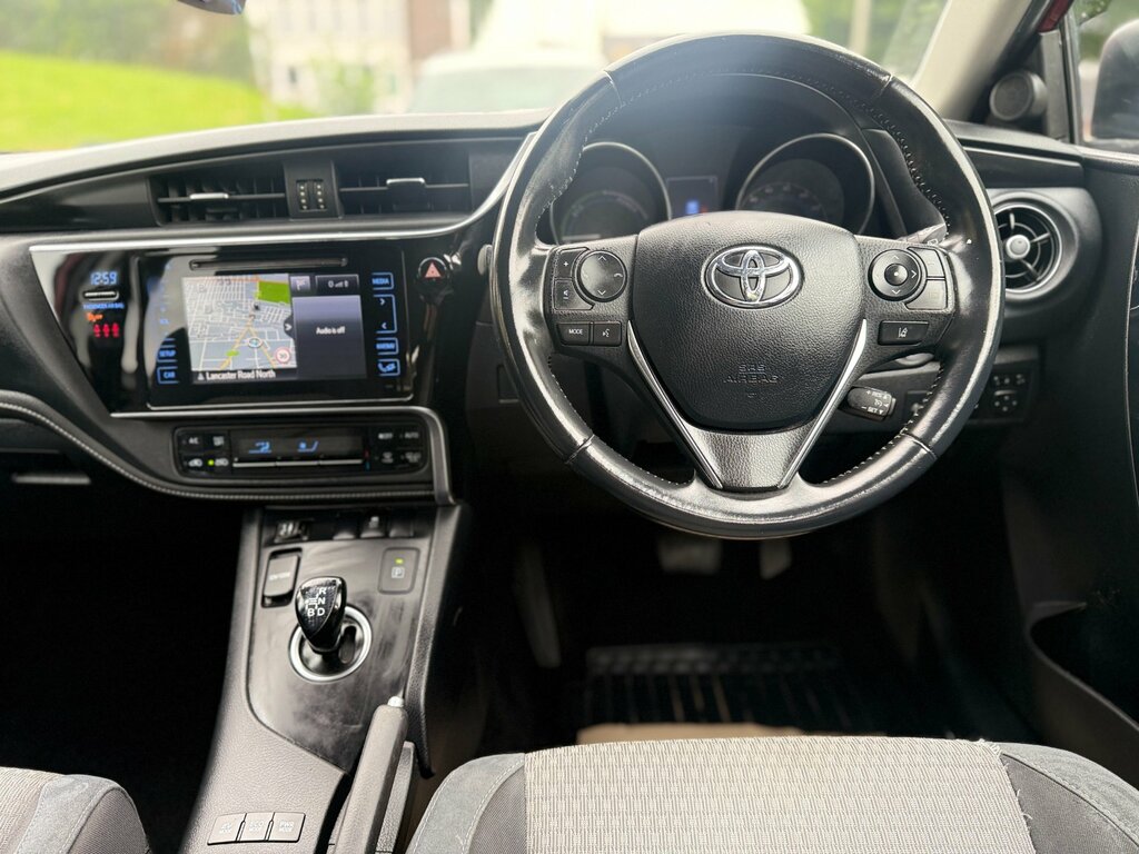 Toyota Auris 1.8 Vvt H Excel Hatchback Hybrid Cvt Grey #9