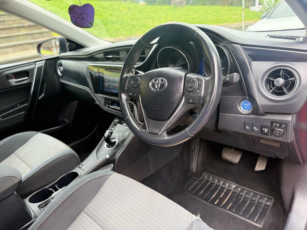 Toyota Auris 1.8 Vvt H Excel Hatchback Hybrid Cvt Grey #10